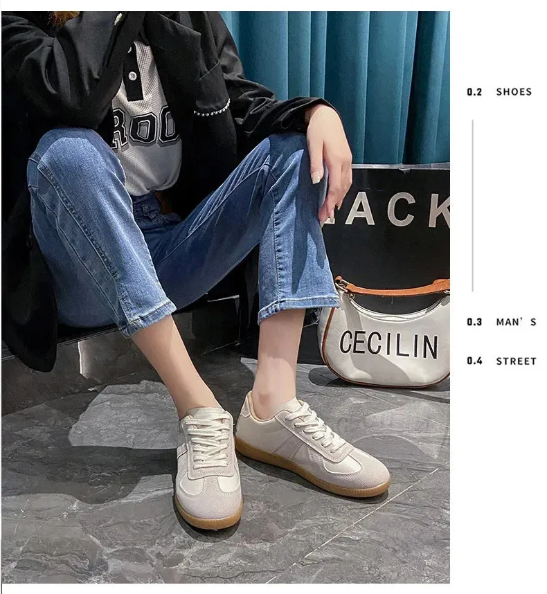 2024 New Couple Shoes Men's Women's Casual Sneakers Flat Bottom Sports Shoes Rubber Upper For Men And Women