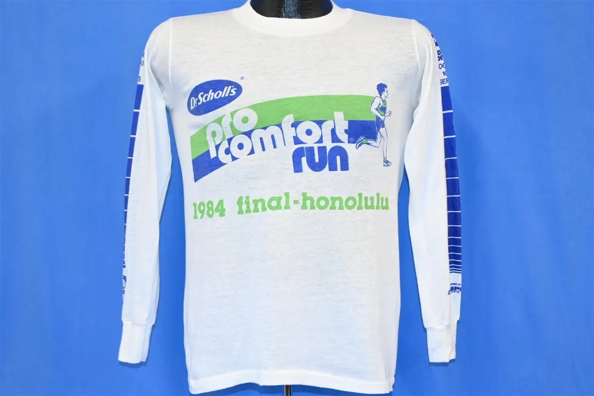 80s Dr. Scholls Pro Comfort Run Honolulu Long Sleeve t-shirt Small