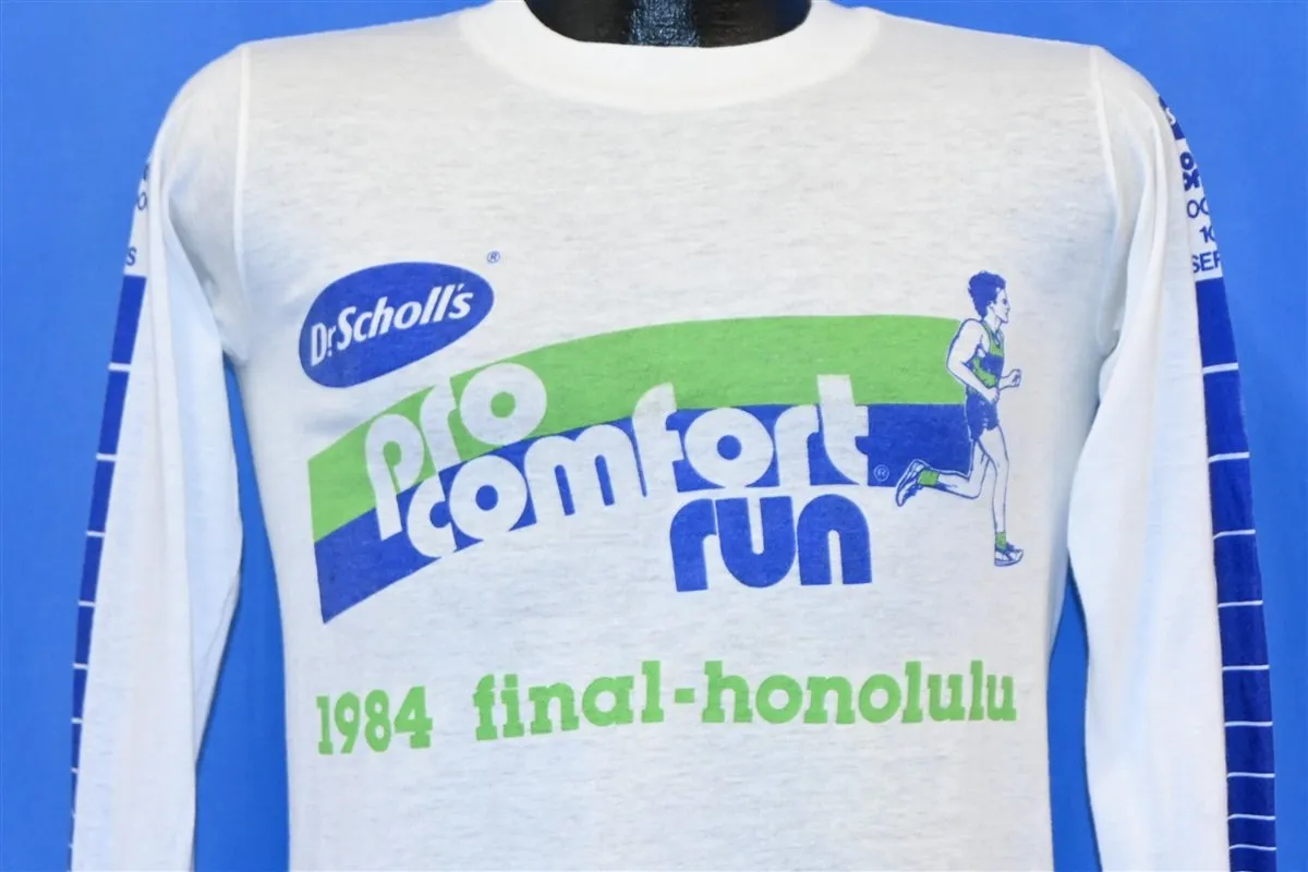 80s Dr. Scholls Pro Comfort Run Honolulu Long Sleeve t-shirt Small