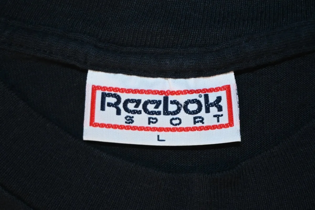 90s Reebok Sports Brand Basketball Union Jack t-shirt Medium