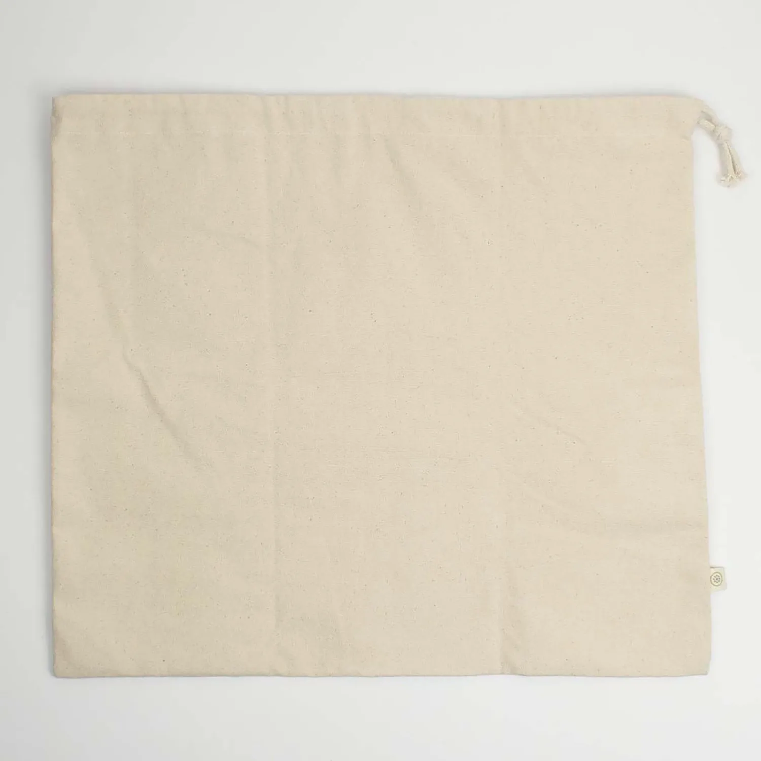 A Slice Of Green Recycled Cotton Canvas Storage Bag - Extra Large