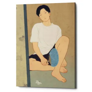 'A Summer Afternoon Shower' by Sai Tamiya, Canvas Wall Art