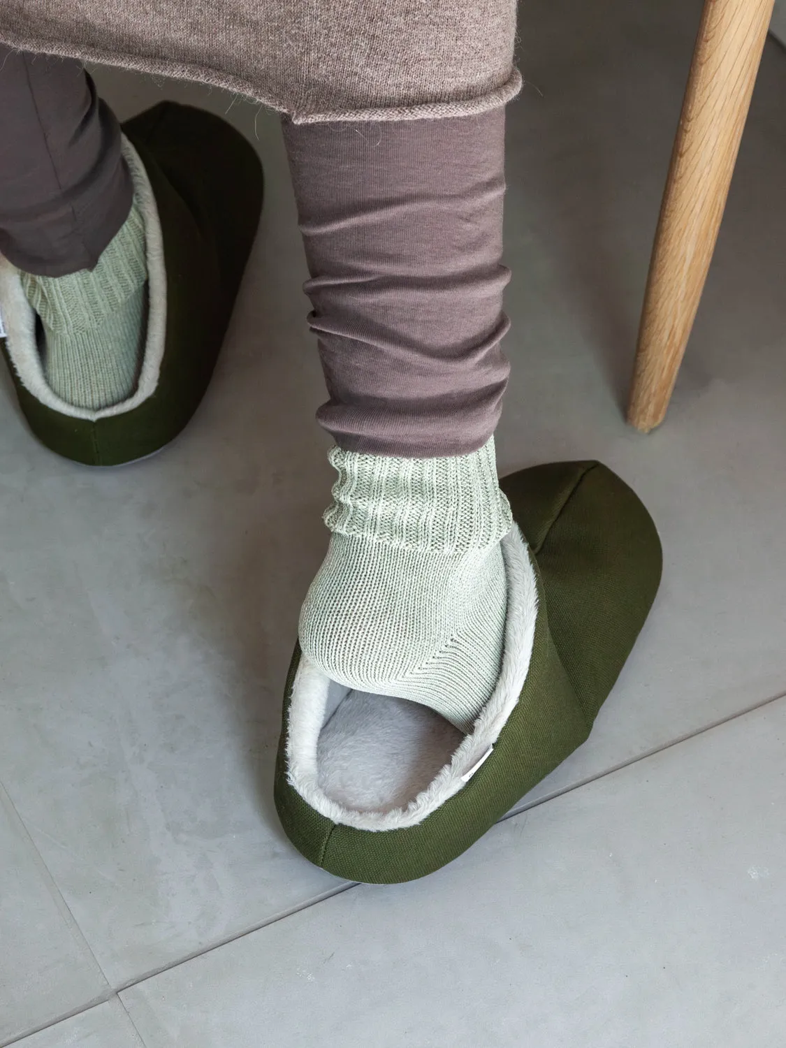 ABE Lined Room Bootie - Olive