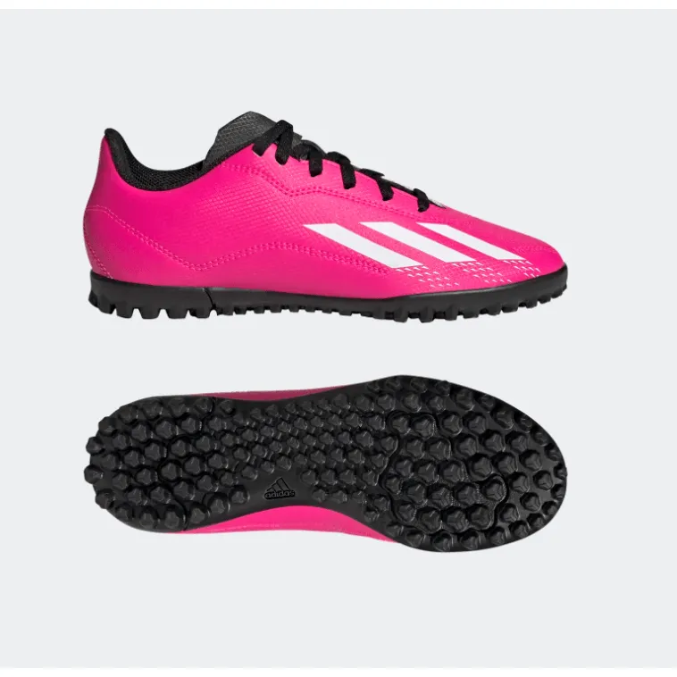 Adidas Kids Astro Turf Boots X Speedportal.4 TF J Pink/White/Black