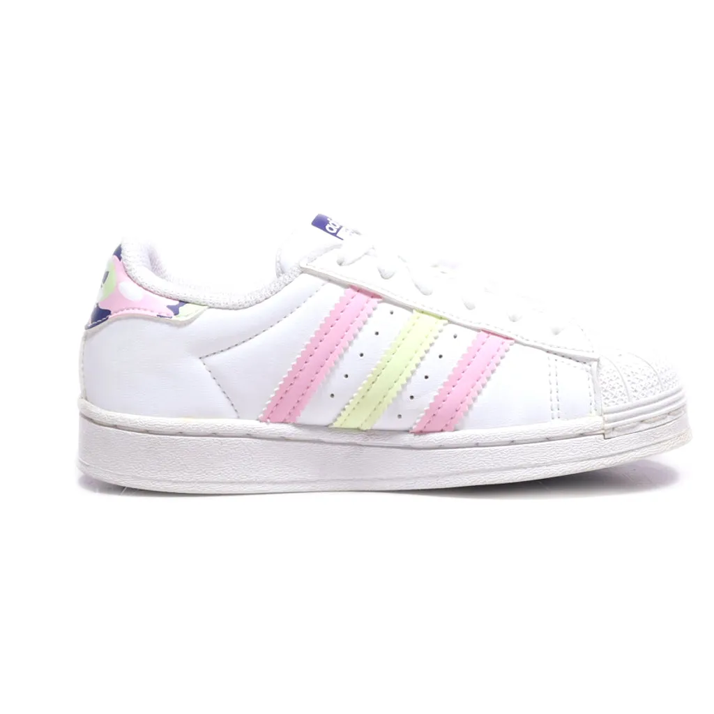 Adidas Super Star Sneakers Leather White Colour For Kids