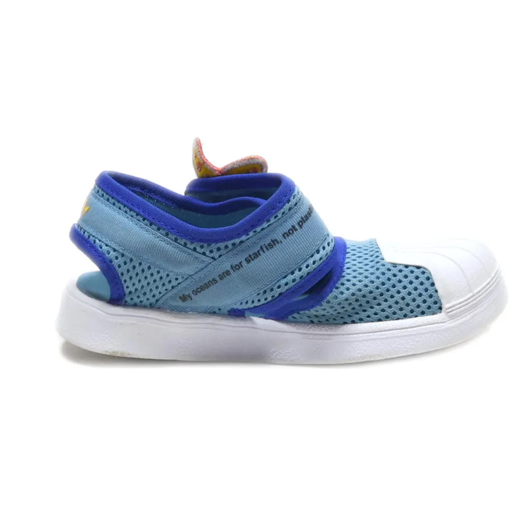 Adidas Superstar 360 Walkers Canvas Blue Colour For Kids