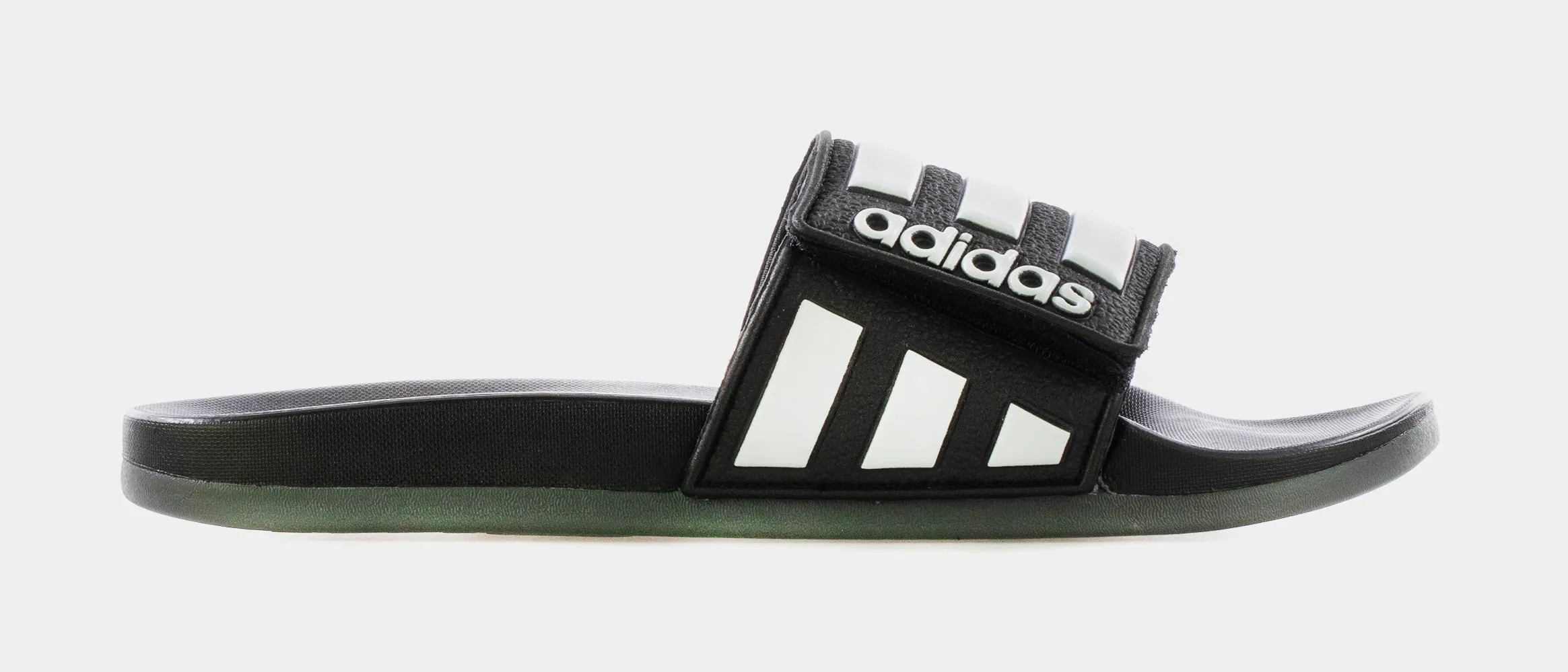 Adilette Comfort Adjustable Slides Mens Sandals (Black)