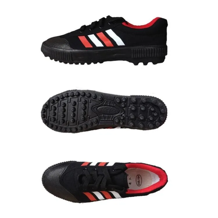 Adult Non-Slip Rubber Soccer Training Shoes with Spikes for Students