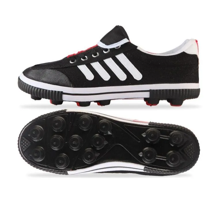 Adult Non-Slip Rubber Soccer Training Shoes with Spikes for Students