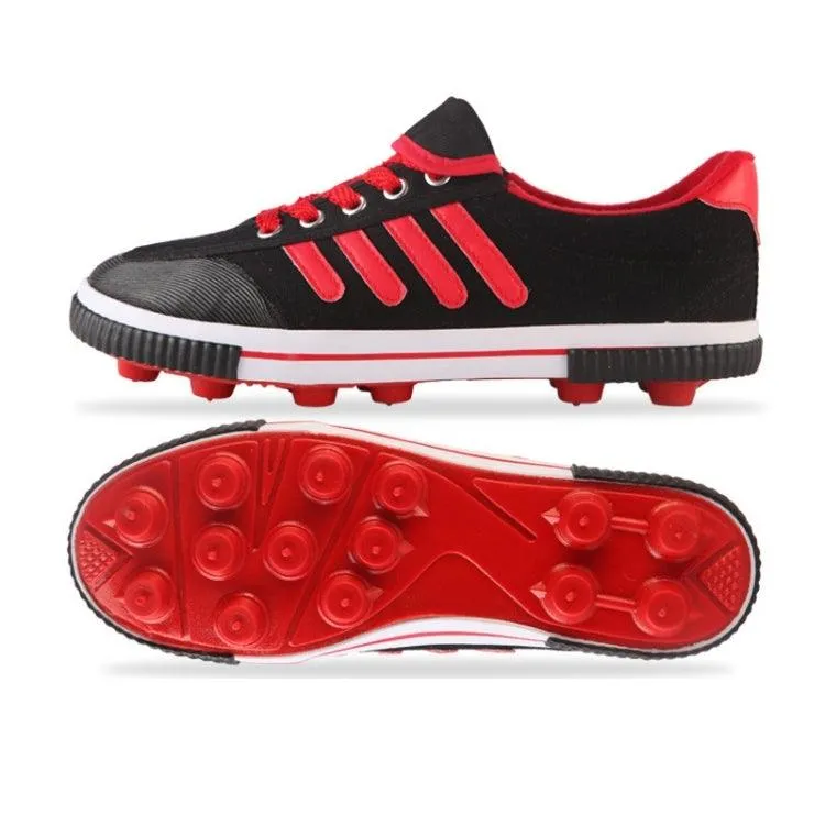 Adult Non-Slip Rubber Soccer Training Shoes with Spikes for Students