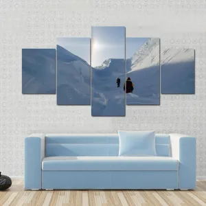 Adventures In Antarctica Canvas Wall Art