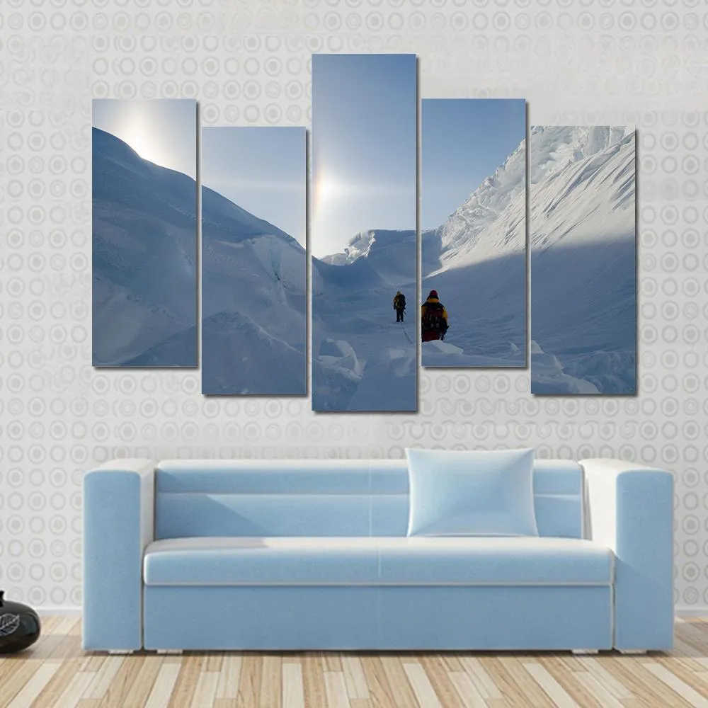 Adventures In Antarctica Canvas Wall Art