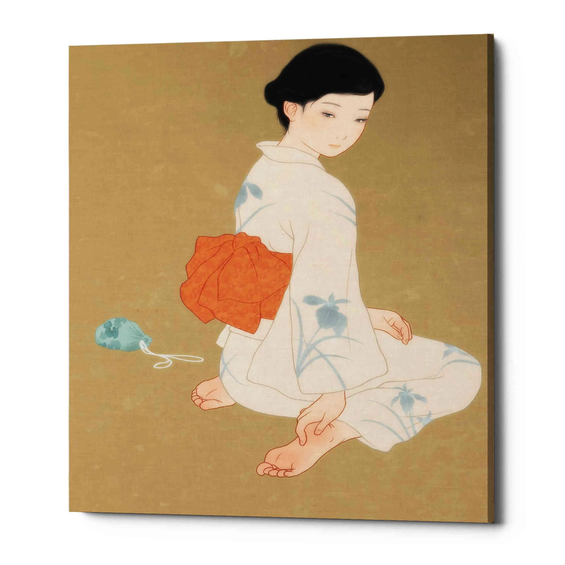 'After The Summer Festival' by Sai Tamiya, Canvas Wall Art