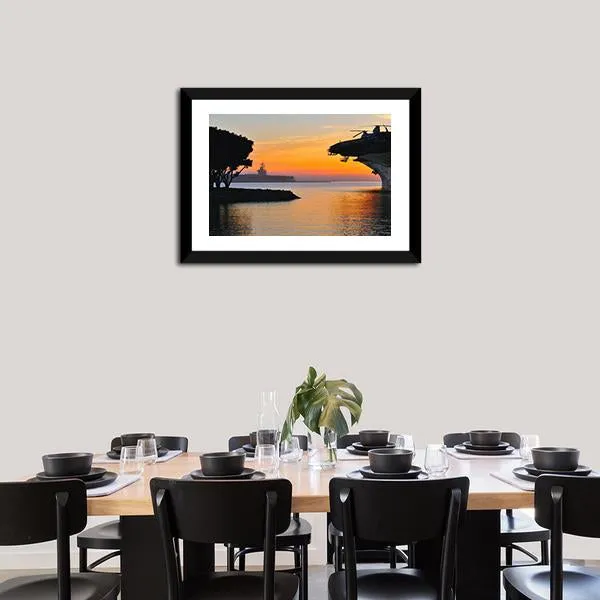 Aircraft Carrier Canvas Wall Art