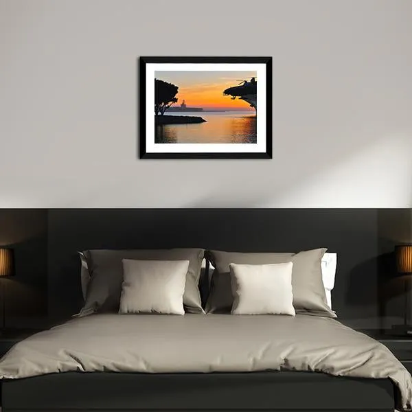 Aircraft Carrier Canvas Wall Art