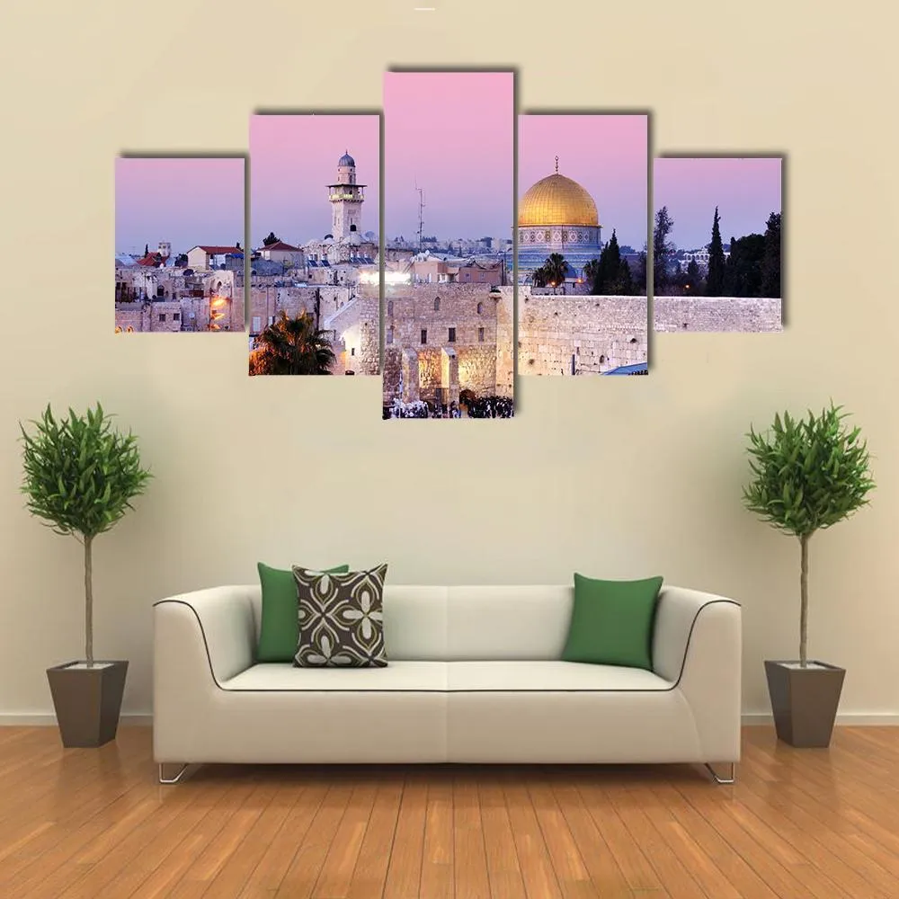 Al Aqsa Mosque Canvas Wall Art