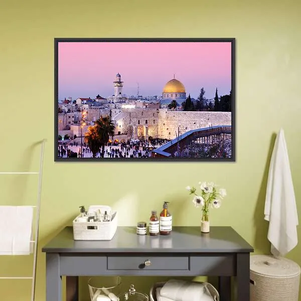 Al Aqsa Mosque Canvas Wall Art