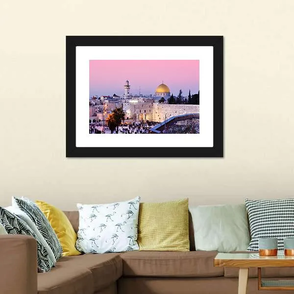 Al Aqsa Mosque Canvas Wall Art