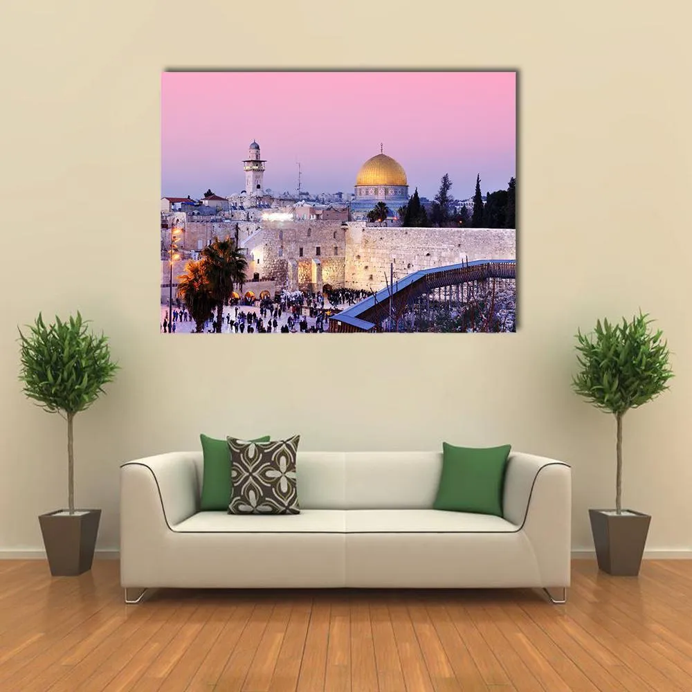 Al Aqsa Mosque Canvas Wall Art