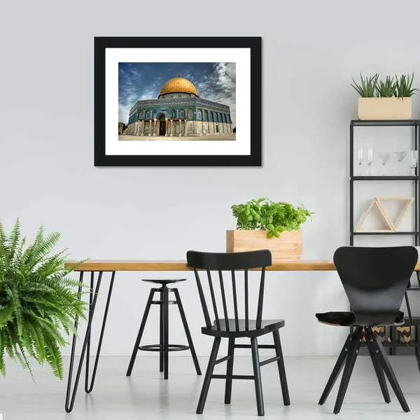 AL Aqsa Mosque In Jerusalem Canvas Wall Art