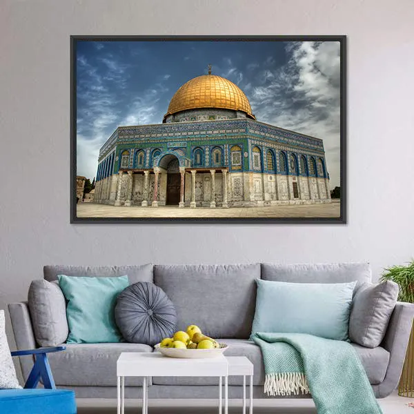 AL Aqsa Mosque In Jerusalem Canvas Wall Art