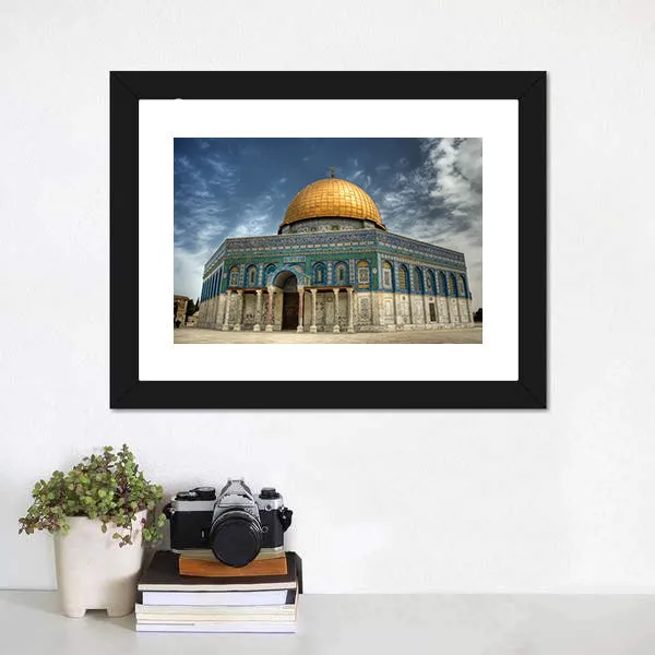 AL Aqsa Mosque In Jerusalem Canvas Wall Art