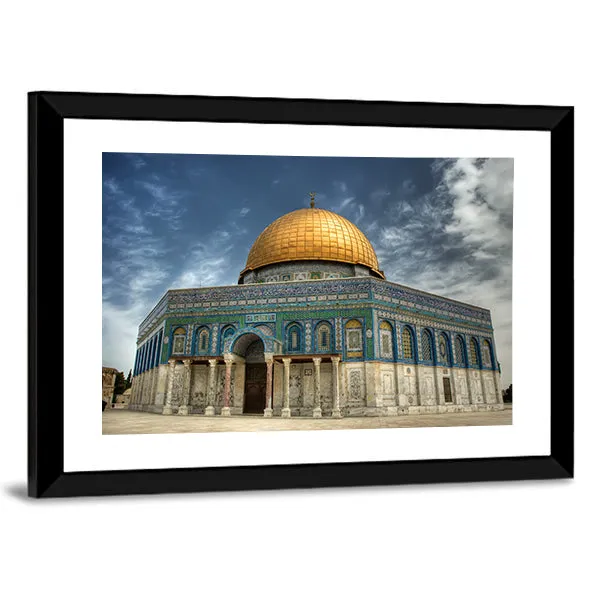 AL Aqsa Mosque In Jerusalem Canvas Wall Art