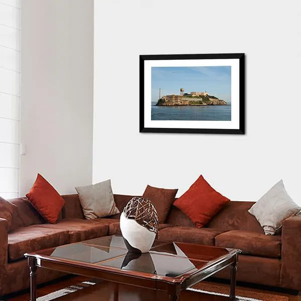 Alcatraz Island In San Francisco Canvas Wall Art