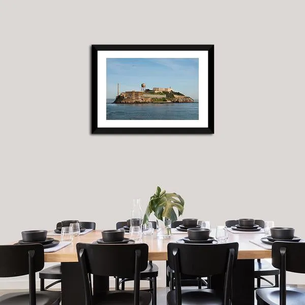 Alcatraz Island In San Francisco Canvas Wall Art