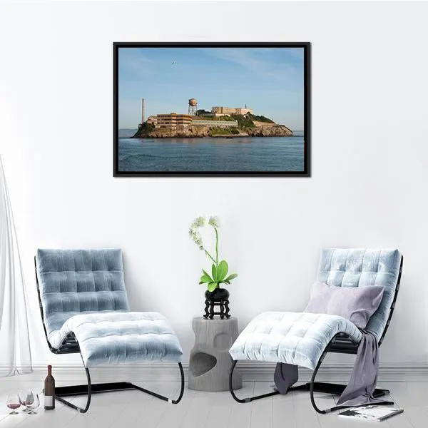 Alcatraz Island In San Francisco Canvas Wall Art