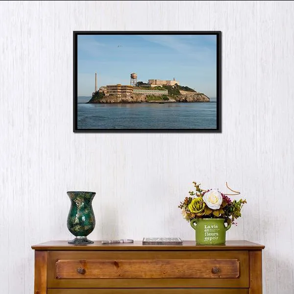 Alcatraz Island In San Francisco Canvas Wall Art