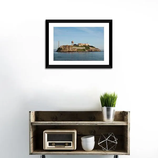 Alcatraz Island In San Francisco Canvas Wall Art