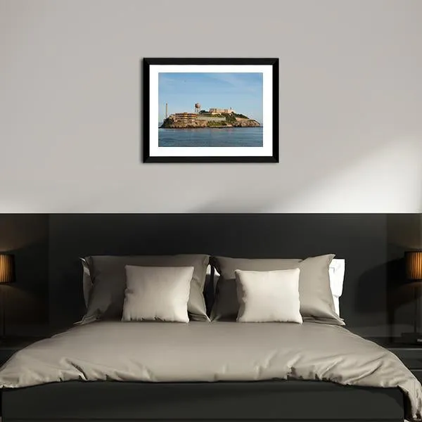 Alcatraz Island In San Francisco Canvas Wall Art