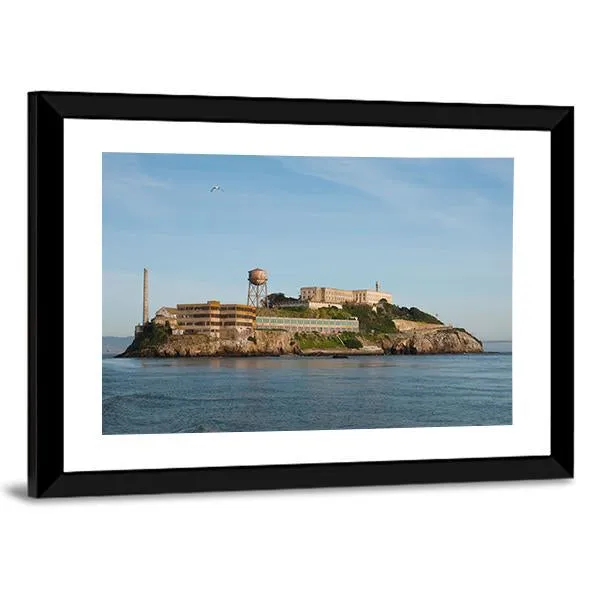 Alcatraz Island In San Francisco Canvas Wall Art