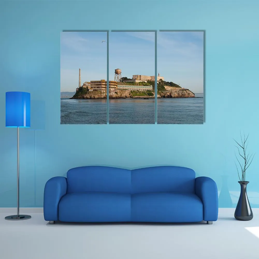 Alcatraz Island In San Francisco Canvas Wall Art