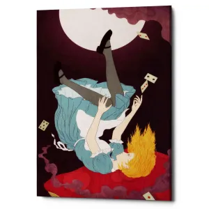 'Alice in Wonderland' by Sai Tamiya, Canvas Wall Art