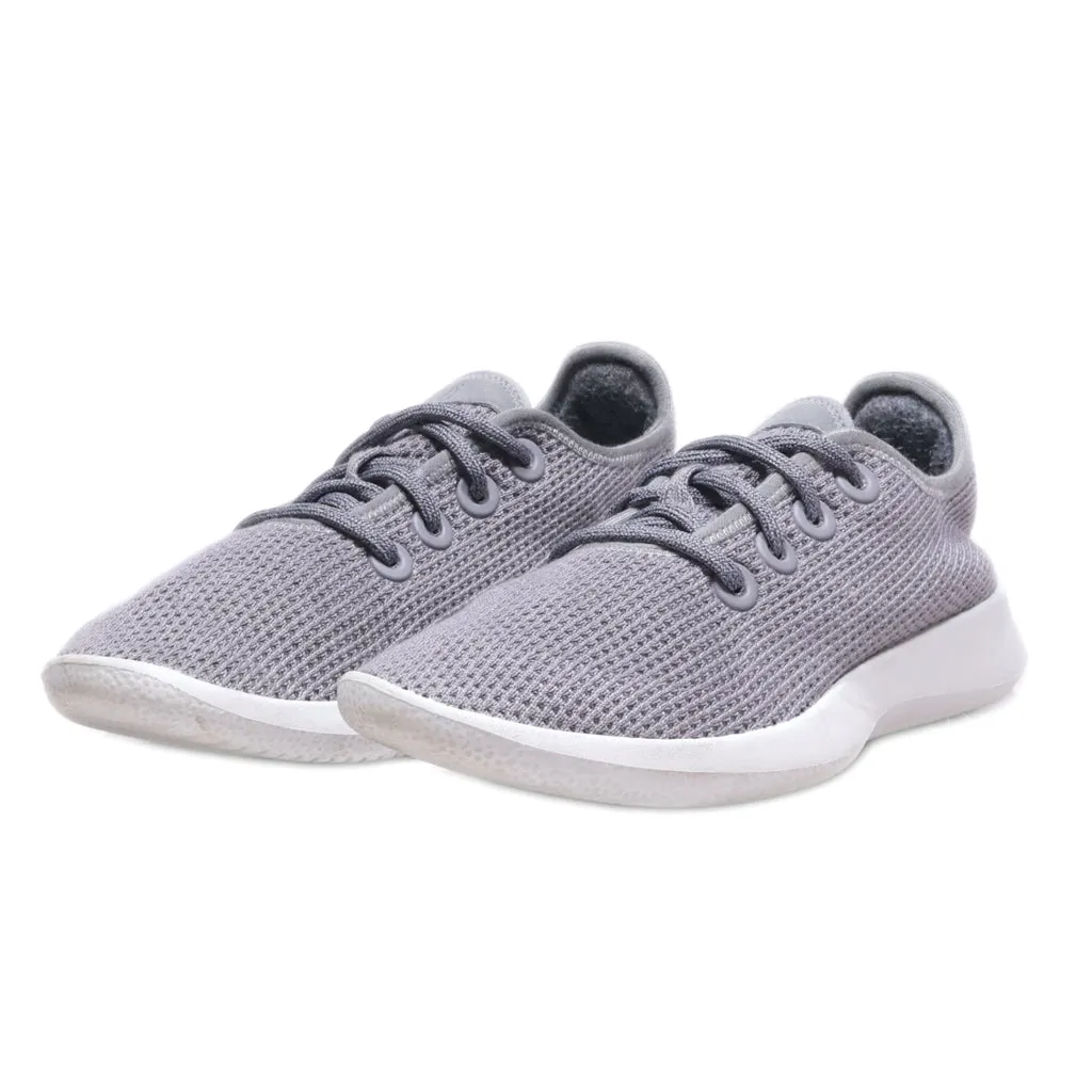 Allbirds Tree Runners Sport Shoes Fabric Grey Colour For Women