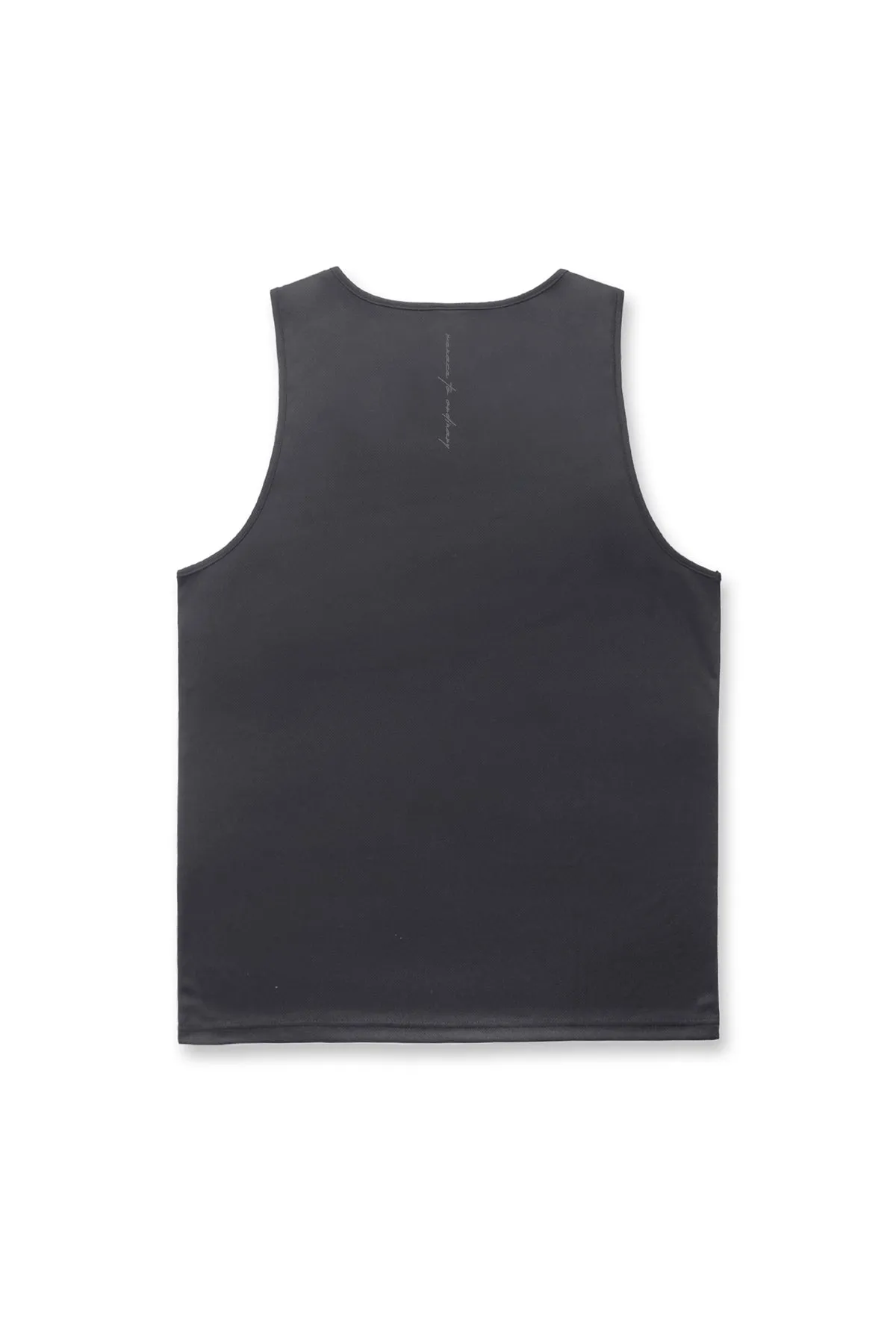 Alpha Microfiber Fast-Dry Gym Tank Top - Obsidian Black