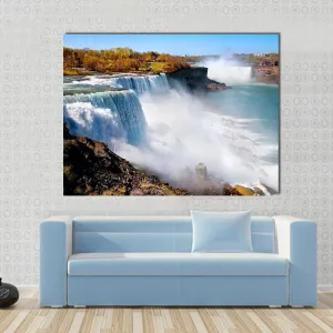 American Side Of Niagara Falls Canvas Wall Art