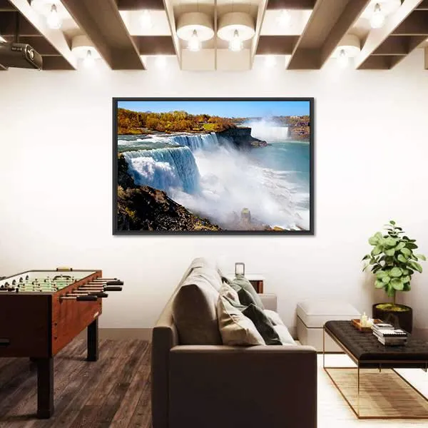 American Side Of Niagara Falls Canvas Wall Art