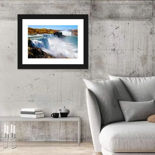 American Side Of Niagara Falls Canvas Wall Art