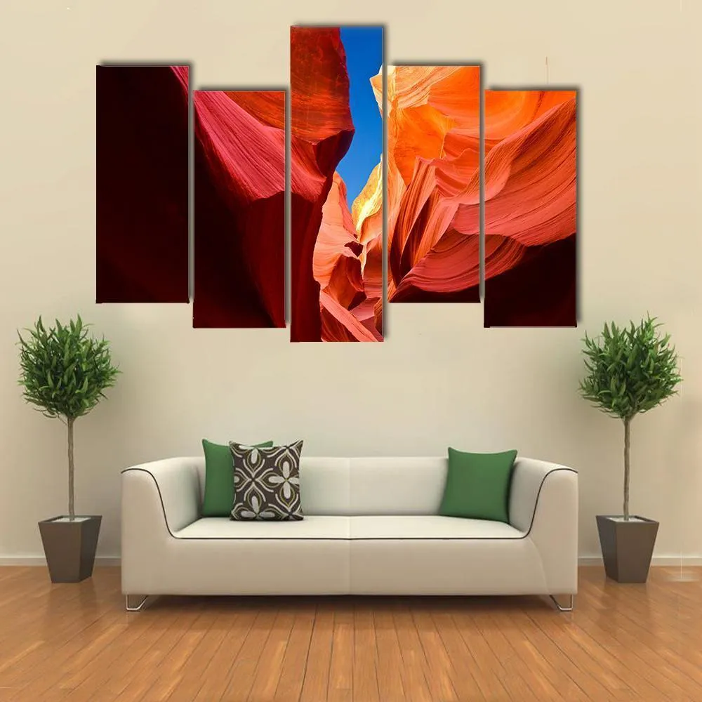 Antelope Canyon Arizona Canvas Wall Art