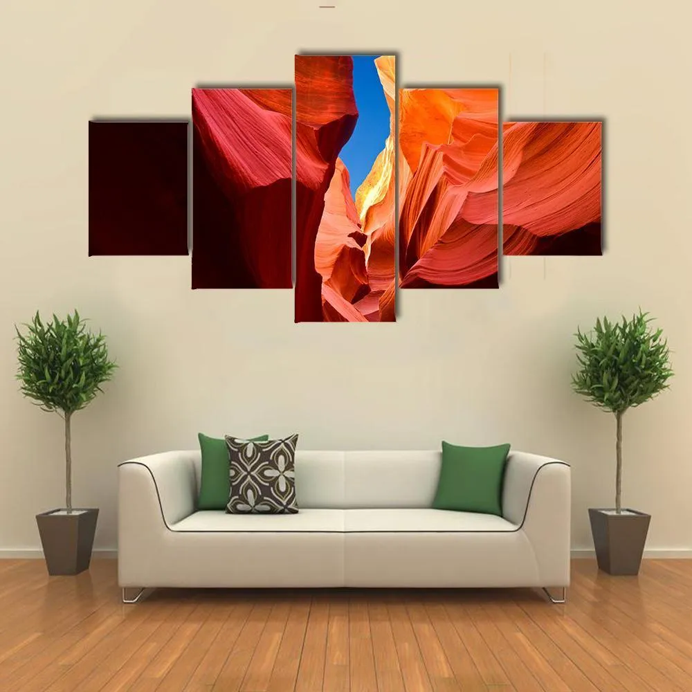 Antelope Canyon Arizona Canvas Wall Art