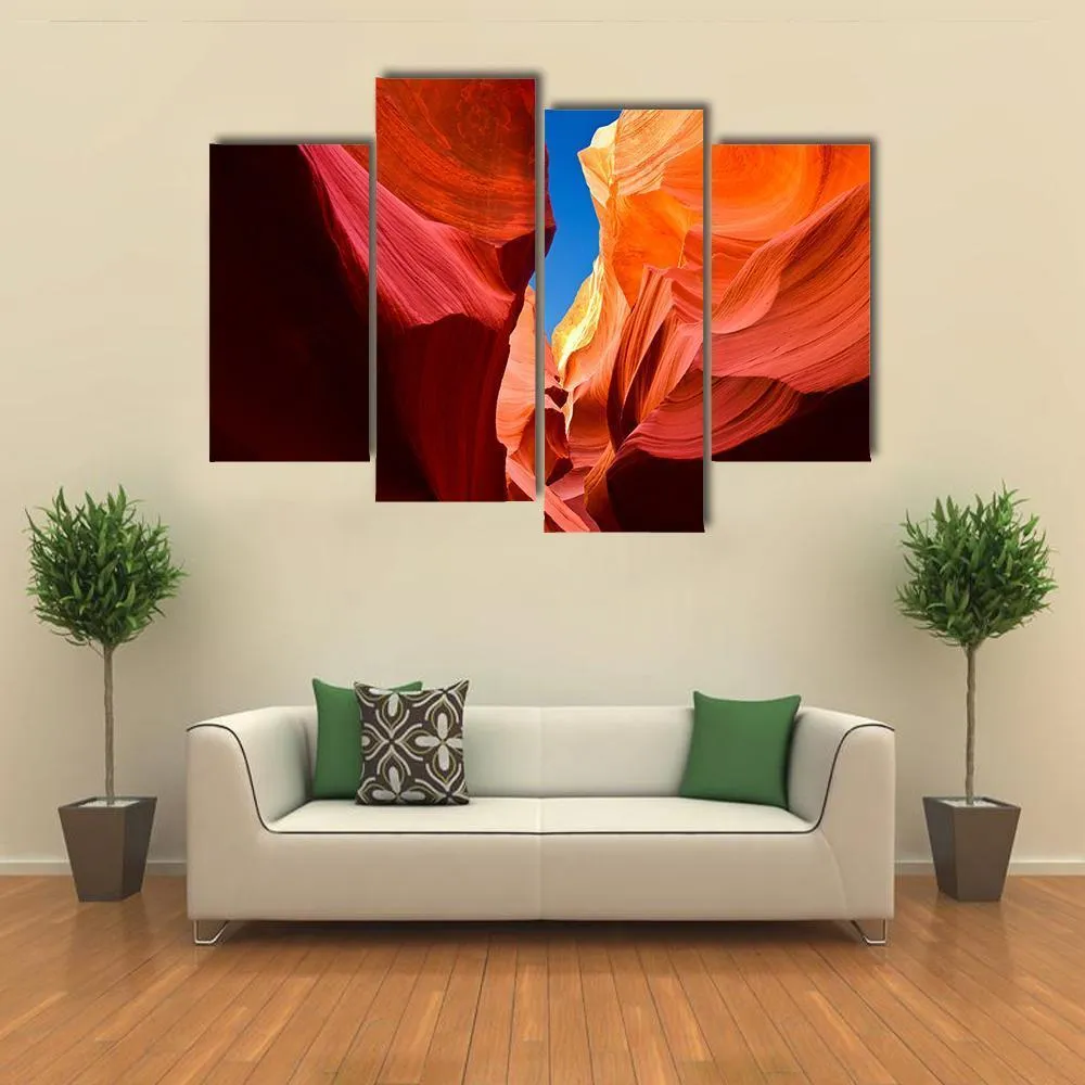 Antelope Canyon Arizona Canvas Wall Art