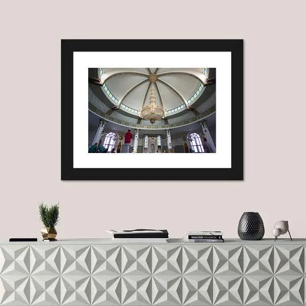 Ar Rahmah Mosque  Jeddah Canvas Wall Art