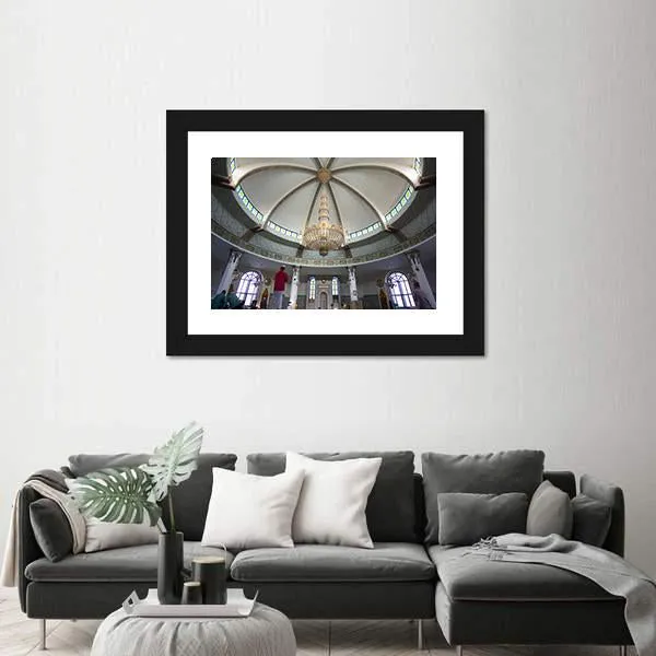 Ar Rahmah Mosque  Jeddah Canvas Wall Art