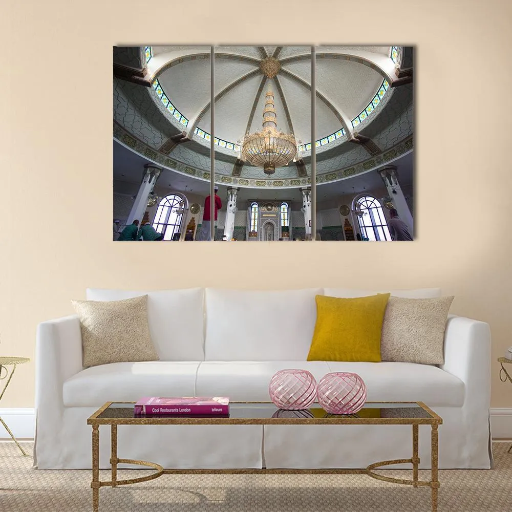 Ar Rahmah Mosque  Jeddah Canvas Wall Art