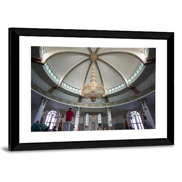 Ar Rahmah Mosque  Jeddah Canvas Wall Art