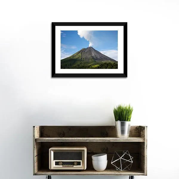 Arenal Volcano  Costa Rica Canvas Wall Art