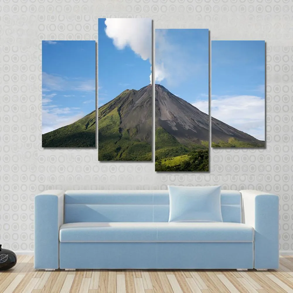 Arenal Volcano  Costa Rica Canvas Wall Art